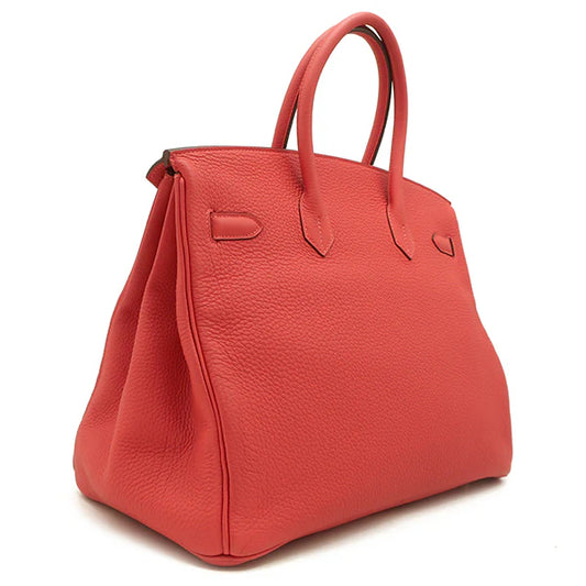 エルメス HERMES バーキン35 ローズジャイプール トゴ ハンドバッグ ゴールド金具