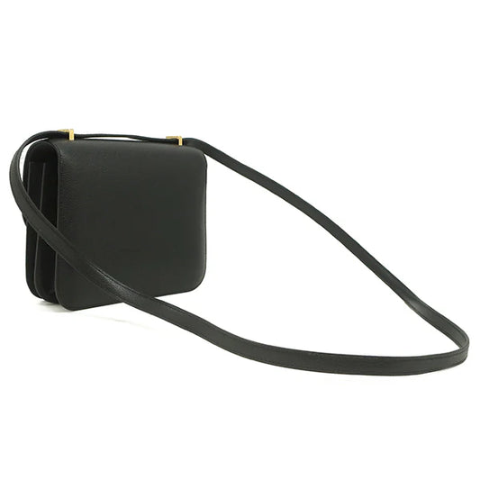 エルメス HERMES コンスタンス3 ミニ ミロワール ブラック シェーブルシャムキラ ショルダーバッグ ゴールド金具 新品 未使用 黒
